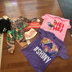 Purple and Pink Graphic T-Shirts